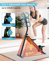 Appareil d'escalade verticale en métal, simulateur d'escalier, équipement de fitness pour la maison, entraînement cardio