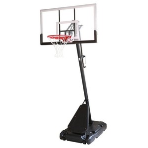 Aro de Baloncesto Móvil con Altura Ajustable, Marco de Aluminio, Tablero de Vidrio Templado, Equipo para Cancha al Aire Libre - Product Image 5