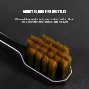 Cepillo de dientes personalizable RTS Mango transparente spazzolino da Viaggio da Denti Pareja Manual escova de dientes Hotel ViaGem - Product Image 3