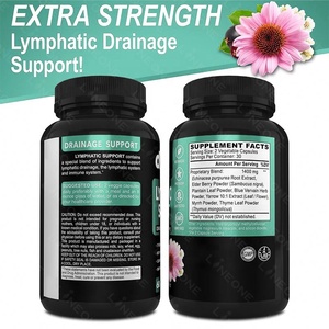OEM/ODM Lymphatic Drainage Supplements Pills Lymph System Support Supplement for Nodes Legs Neck - Product Image 4