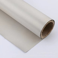 Tissu de protection EMI enduit de nickel-cuivre souple et souple tissé tissu teint en fil anti-rayonnement pour vêtements et rideaux