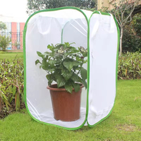 Cage à insectes en plastique pliable pour l'élevage d'oiseaux, de papillons, de mantes, avec grille d'habitat en maille, filet de cocon, accessoires solides
