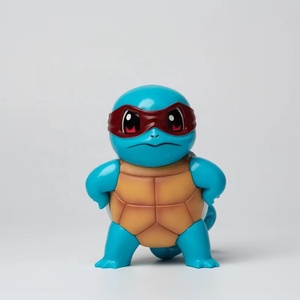 Figura de PVC de Squirtle Ninja con Pañuelo en la Cabeza de Pet Spirit GK, Modelo de Anime - Product Image 3