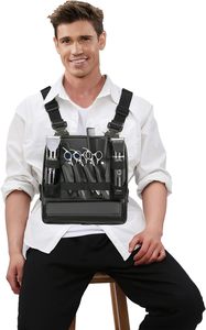 Bolsa de Herramientas Multifuncional de Cuero PVC para Peluquería Profesional, con Correas, para Peinadores, Almacenamiento para Peines y Herramientas Eléctricas - Product Image 2