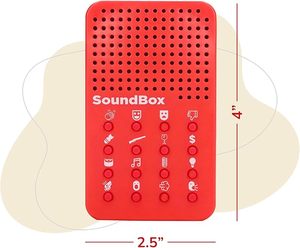 Caja de Sonido Electrónica Portátil de Plástico con 16 Botones Personalizados, Generador de Ruido con Efectos de Voz, Ideal para Fiestas Familiares en el Mercado Alemán - Product Image 4