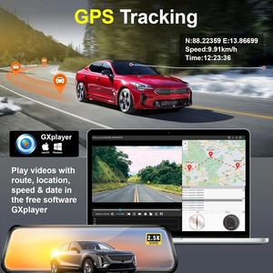 3 telecamere per Auto Dvr 2.5K + 1080P + 1080P 10 pollici Dash Cam specchietto retrovisore G-sensore per visione notturna per Auto cruscotto Video Auto <span class=keywords><strong>Registrar</strong></span> Auto - Product Image 2