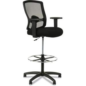 Silla de oficina Alera Etros Series, taburete de malla negra - Product Image 5