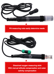 AZ86031デジタル水質計溶存酸素テスターph導電率塩分温度計ph計 - Product Image 6