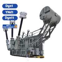 YAWEI SZ11 Transformadores de Potencia Trifásicos OLTC con Certificación ISO CE IEC60076, 110kv 80mva, Alta Frecuencia 50/60Hz, 220kv 11kv ONAN/ONAF
