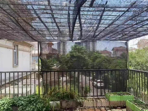 شبكة تظليل سوداء من البولي إيثيلين عالي الكثافة للزراعة والشاطئ والتخييم والفناء الخلفي والشرفة والدفيئة، قماش تظليل للحدائق - Product Image 4