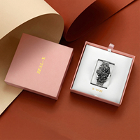 Großhandel Mode Basispreis 10*10*6cm Kleine Papier-Karton Ring-Uhren-Schublade Verpackung Geprägte Schmuck-Geschenkbox