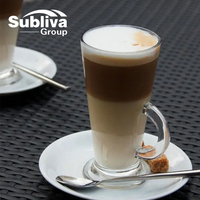 Verres à café coniques pour latte 260 ml
