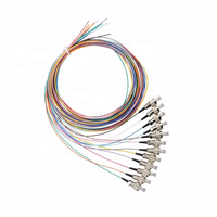 Ftth Solution Fiber Fantastic Fiber Optic Pigtail-12 Core Optical Ribbon Cable, Fc Upc, Sm Mm, Fiber Optic Patch Cord, 1M, 3M,