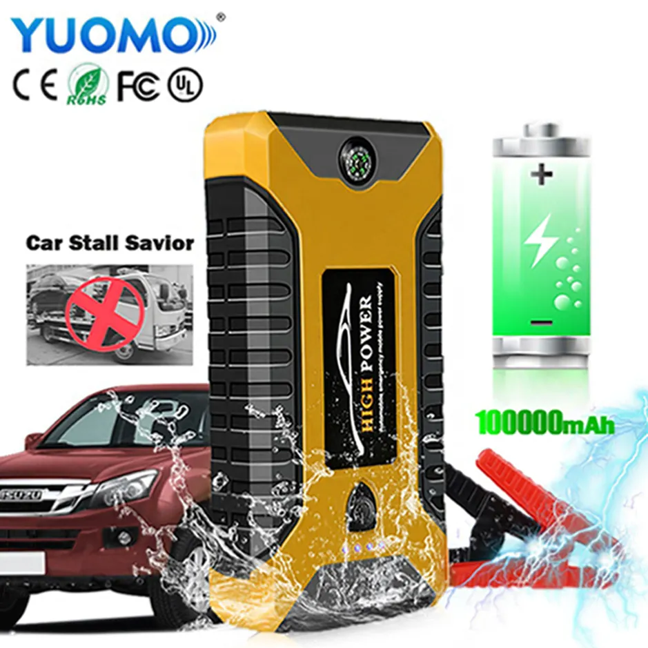 Vehicles Jump-Starter 98000 Jump Starter Jamp Car Li Ion Battery For Quality 12 24 Volt