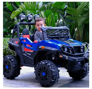 Preço barato por atacado de fábrica para crianças passeio elétrico em ATV Car 12V Jeep com dois assentos de 8 a 12 anos de idade