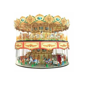 Lớn kích thước lớn Carousel NGỰA Dành cho người lớn thiết bị sân chơi phổ biến vui vẻ đi vòng