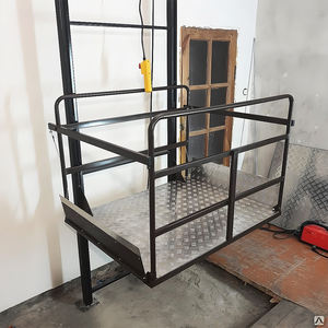 छोटे आवासीय और वाणिज्यिक स्थानों में कुशल माल ढुलाई उठाने के लिए पोर्टेबल इलेक्ट्रिक कार्गो लिफ्ट कॉम्पैक्ट ऊर्ध्वाधर लिफ्ट - Product Image 3