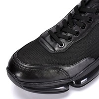 Chaussures de course tendance pour hommes European Station, amortissantes, légères, respirantes, avec empeigne en maille et fermeture avant à lacets, pour l'été