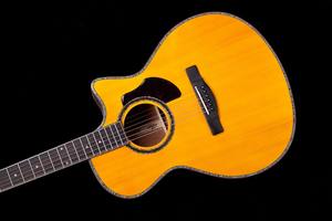 Guitare tout bois massif de haute qualité 41 pouces GA Shape Acoustic Guitar Alston Guitar AK-300G - Product Image 6