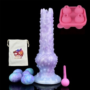 Dildo Luminoso Anal y Vaginal de Ojos de Demonio, Juguete Sexual para Adultos, Fantasía Alienígena, Ovipositor, Venta al por Mayor - Product Image 2