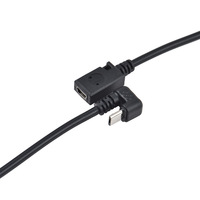 Cable de Datos en Forma de U Micro5p Macho a Mini5p Hembra TIPO-C para Juegos Móviles, Carga y Transferencia de Datos para Teléfonos y Tabletas Android