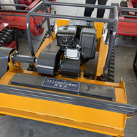 Mesin Pemotong Rumput Robot Mini Bermerek Terjangkau Terbaik di Dunia dengan Roda Karet untuk Taman Rumput Sylvanpower