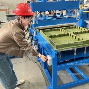 Cao su phòng tập thể dục gạch Mat Máy làm/cao su sàn gạch Máy làm - Product Image 2