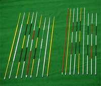 Bâton de drapeau de tour de golf de 2.28m de haut