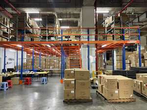 מותאם אישית מתלה מתכת רב-רמה mzzanine משרד לופט פלטפורמה אחסון נשלף מדף עליית גג לאחסון - Product Image 6