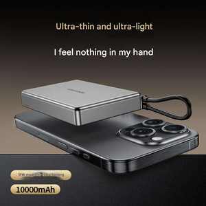 Station d'alimentation ultra-fine en plastique ABS haute capacité, nouveau chargeur rapide sans fil Type-C, <span class=keywords><strong>batterie</strong></span> de secours magnétique pour <span class=keywords><strong>iPhone</strong></span> 15 14 13 - Product Image 4
