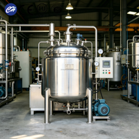 Cuve de mélange de liquides pour boissons en acier inoxydable sanitaire SS304, cuve de mélange de jus, de boissons et de lait avec certification sanitaire ASME CE