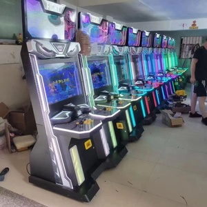 Macchina da Gioco Arcade a Moneta per 2 Giocatori, con Oltre <span class=keywords><strong>2000</strong></span> Giochi, Console Simulatore Video HD LCD da 32 Pollici per Sala Giochi - Product Image 4