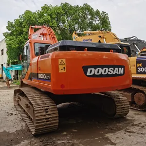 Máquina de excavación usada para construcción, soporte en línea, precio bajo, Doosan DH300-7, excavadora hidráulica de alta calidad