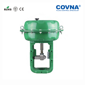 Covna วาล์วควบคุมไดอะแฟรมนิวเมติกพร้อมตัวปรับตำแหน่งการไหลของวาล์วควบคุมการทำงานของนิวเมติกสำหรับน้ำอากาศ - Product Image 5