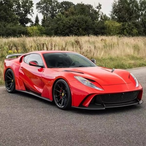 Pour Ferrari <span class=keywords><strong>812</strong></span> Kit de carrosserie en Fiber de carbone <span class=keywords><strong>812</strong></span> amélioré NT N-Largo Style pare-chocs avant et arrière Kit de carrosserie large - Product Image 2