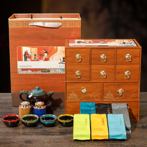 ชุดของขวัญชาผู่เอ๋อร์ขนาดเล็กแบบหมักอินทรีย์เพื่อการลดน้ำหนัก ชุดชาจีนพรีเมียมคุณภาพสูงพร้อมถุงชา - Product Image 4