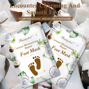 Masque en feuille de noix de coco naturelle, nourrissant, hydratant, doux au toucher, soins <span class=keywords><strong>pour</strong></span> la peau des bébés, produit de <span class=keywords><strong>Spa</strong></span> - Product Image 2
