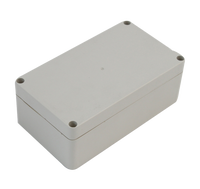 Boîtier de commande en plastique ABS de conception professionnelle PW074, étanche IP65 pour l'électronique et les instruments