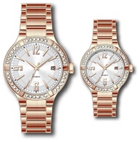 Magnifique montre automatique étanche de luxe pour femme, avec boîtier diamanté, idéale pour les affaires