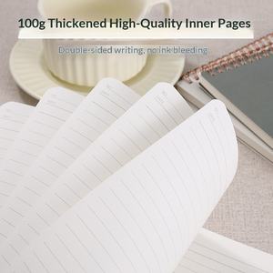 Quaderni con Copertina in Carta a Spirale all'Ingrosso, Quaderni Semplici Monocolore a Spirale per Ufficio e Studenti - Product Image 4