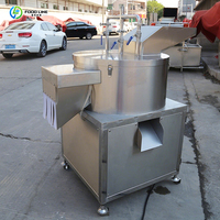 Commerciële Volautomatische Desktop Meloen Fruit Groente Ananas Mango Kokos Dunschiller Schilmachine