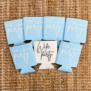 Wedding Neoprene tay áo "vợ của Đảng" cup Sleeve Set Có thể mát hơn - Product Image 2