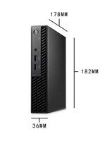 Komputer Mini Grosir 7010MFF 12100T 8G 512 Desktop Kantor Rumah Mini Host Kecil Mendukung Konfigurasi Kustom