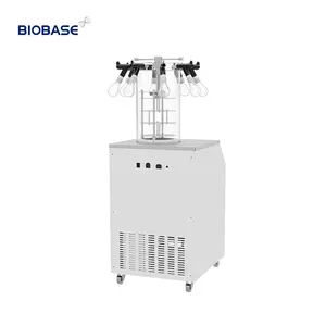 BIOBASE เครื่องแช่แข็งขนาดเล็ก เครื่องแช่แข็งแบบ Lyophilizer เครื่องแช่แข็งแบบ Lyophilic เครื่องแช่แข็งแบบสุญญากาศ