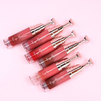 Huile repulpante pour les lèvres à l'acide hyaluronique et aux peptides, marque privée, transparente et teintée, végane, hydratante, gloss et beurre pour les lèvres, vente en gros