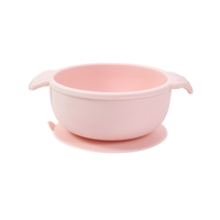 Bol d'alimentation pour bébé en silicone de qualité alimentaire, anti-chute, pour usage domestique, ensemble d'alimentation pour bébé en silicone