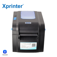 Xprinter XP-370B OEM imprimante thermique de codes à barres de 3 pouces imprimante d'étiquettes d'expédition de port USB pour restaurant