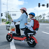 Vente directe d'usine de vélos électriques de ville à deux roues 48V - Pratiques, simples, élégants, type batterie au plomb, modèle interurbain