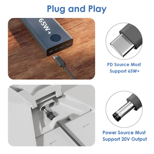 USB tipo C 2M 3M <span class=keywords><strong>Cable</strong></span> de alimentación con chaqueta de PVC 100W trenzado blindado impermeable Compatible con Samsung Starlink Mini carga móvil - Product Image 4