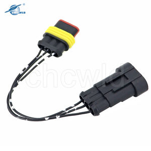 AMP1.5 série 282087-1 282105-1 Connecteur étanche à 3 voies Prise de faisceau de câblage automobile - Product Image 4
